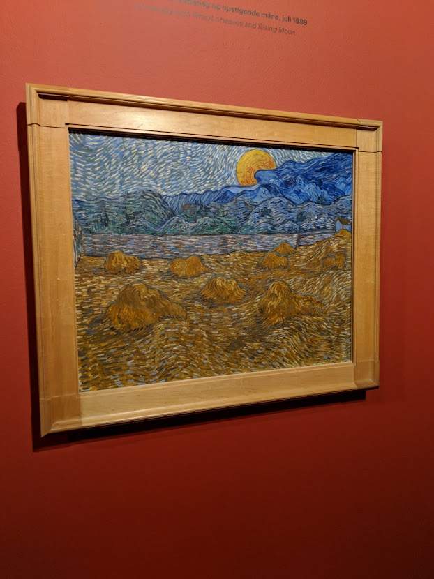 Det van Gogh billede jeg forelskede mig i, og forsøgte at lave som frit broderi
