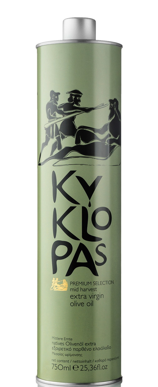 Kyklopas Extra Virgin Olive Oil:  Premium Selection, 750 ml (Harvest 2023)