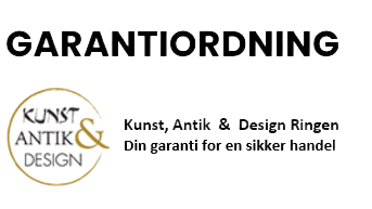Skærbæk Antik & Design er med i en garantiordning gennem Kunst, Antik & Design Ringen - Så du er garanteret en god handel
