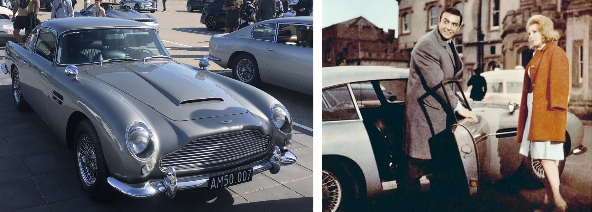 Thunerball. Aston Martin Copenhagen. Molly Peters. Goldfinger. AM50.007. DB5