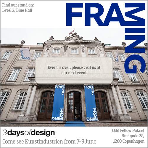 3 days of Design, Framing in Copenhagen from 7-9 June
