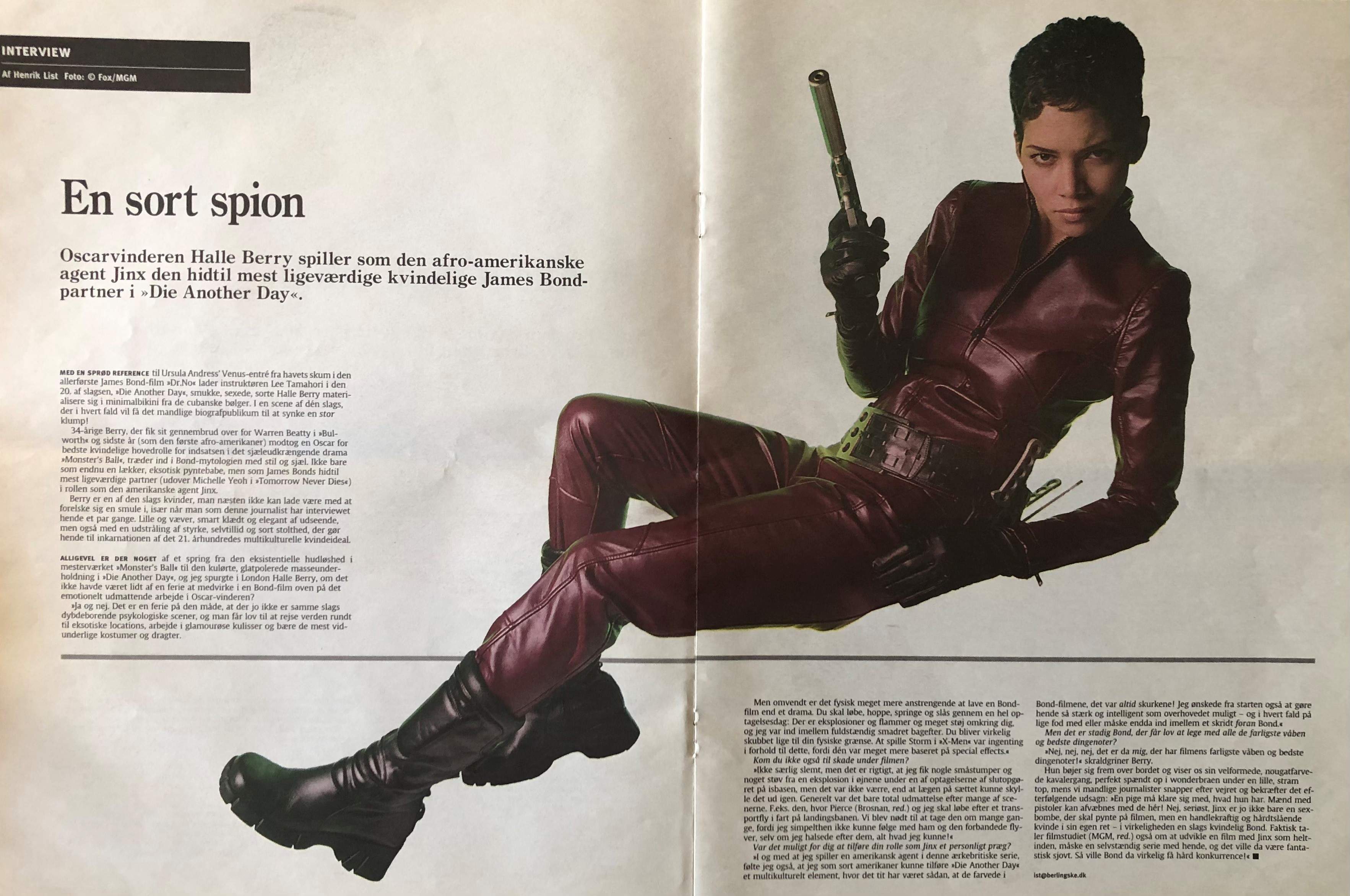 Halle Barry. Die Another Day. Bond. Berlingske.