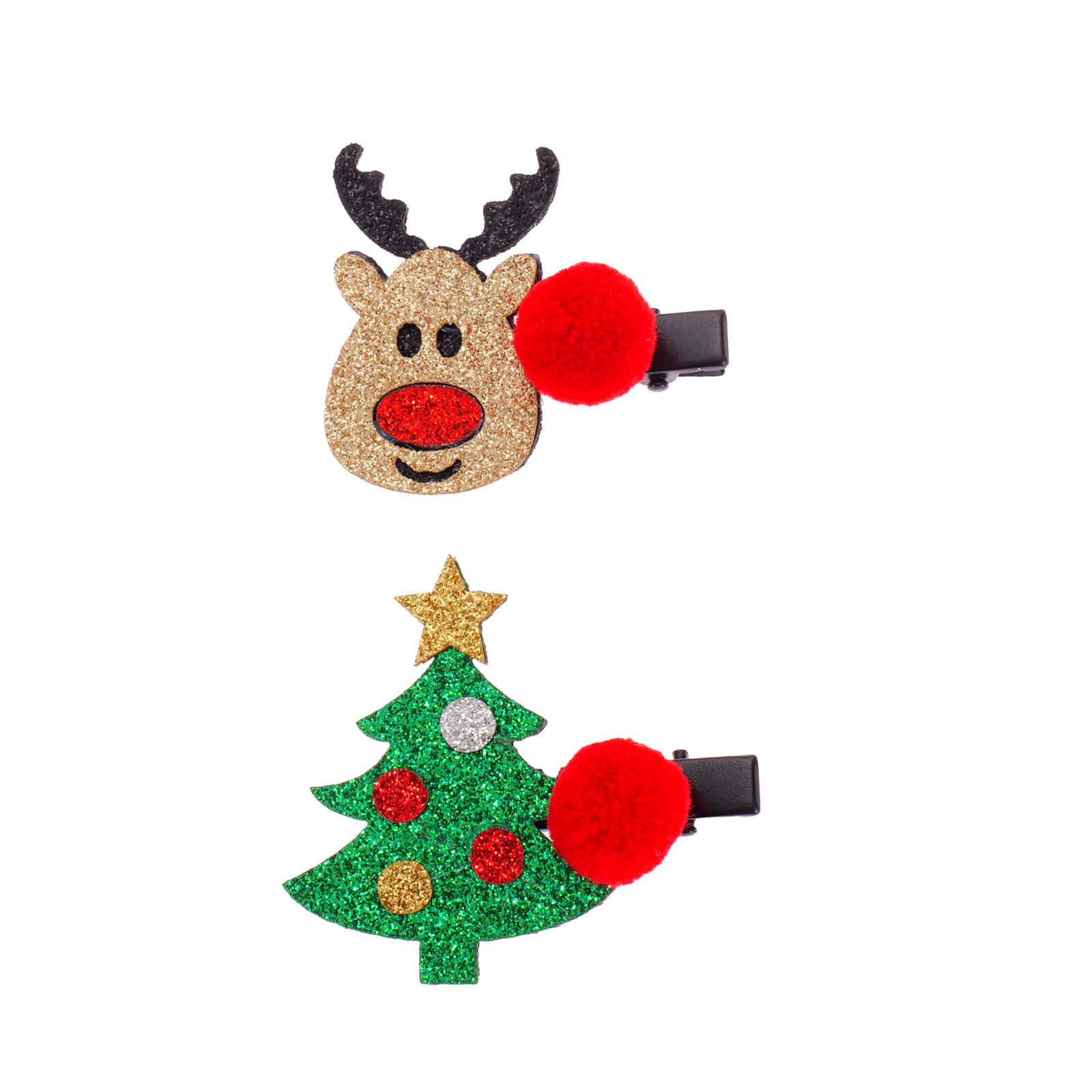 Rudolph and x-mas tree