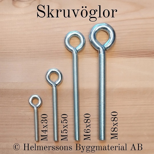 Skruvöglor