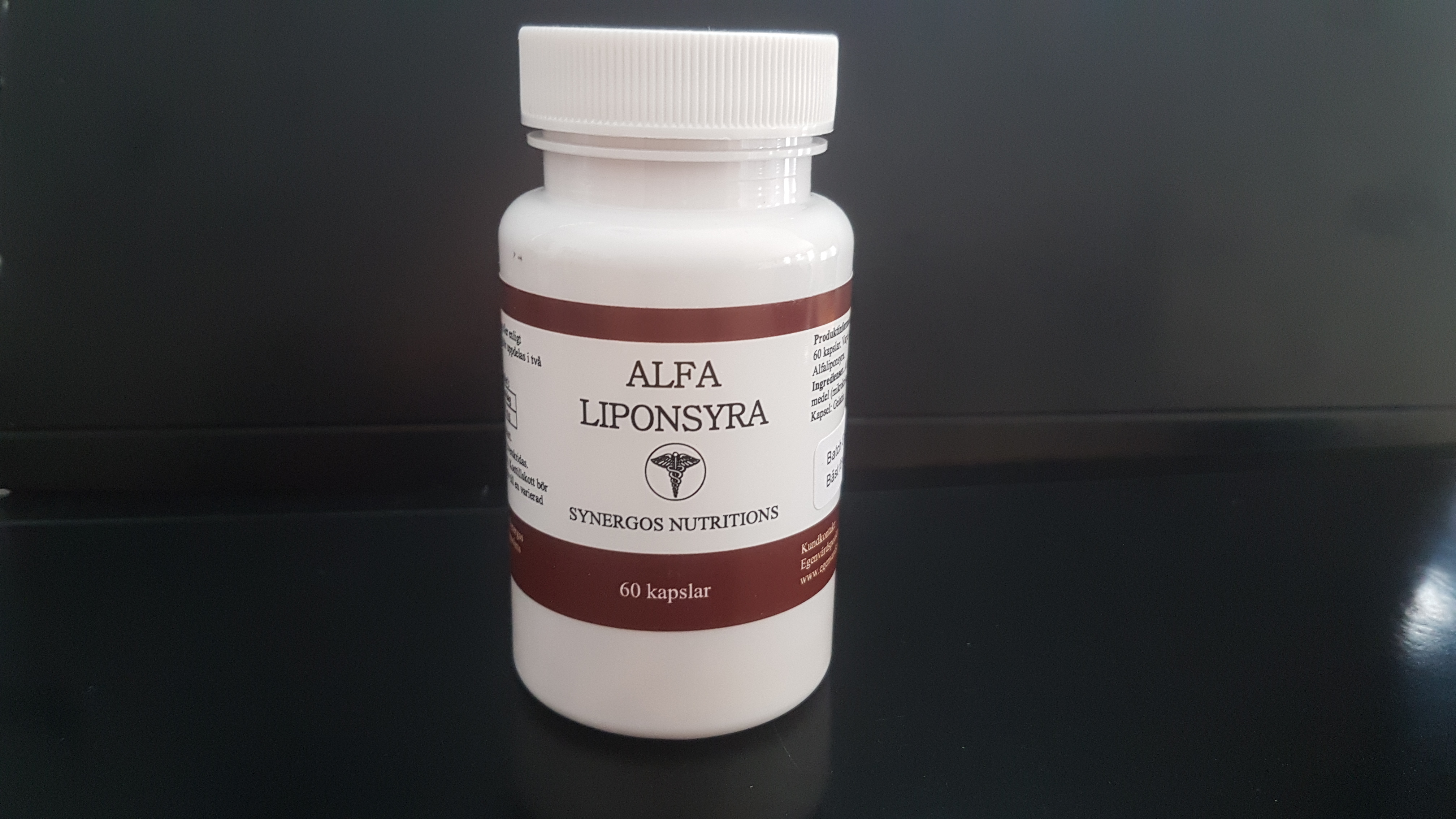 Alfa liponsyra, ALA (alpha lipoic acid)