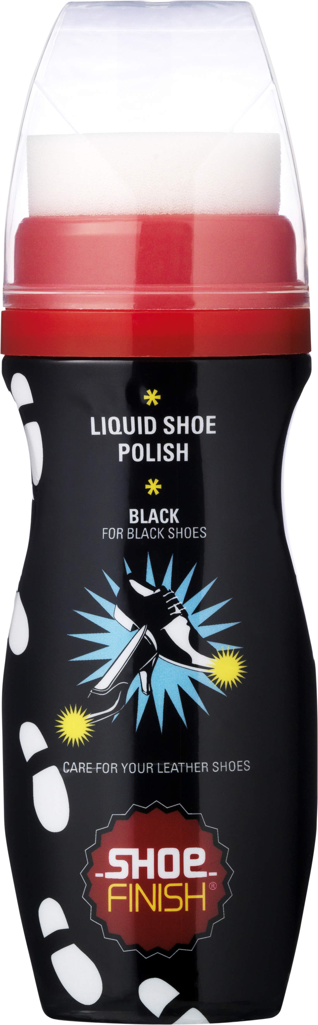 Black liquid shoe polish