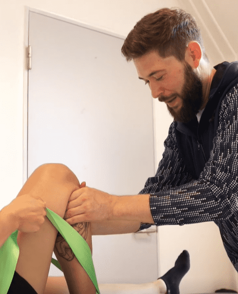 Fysioterapi I middelfart behandler knæ