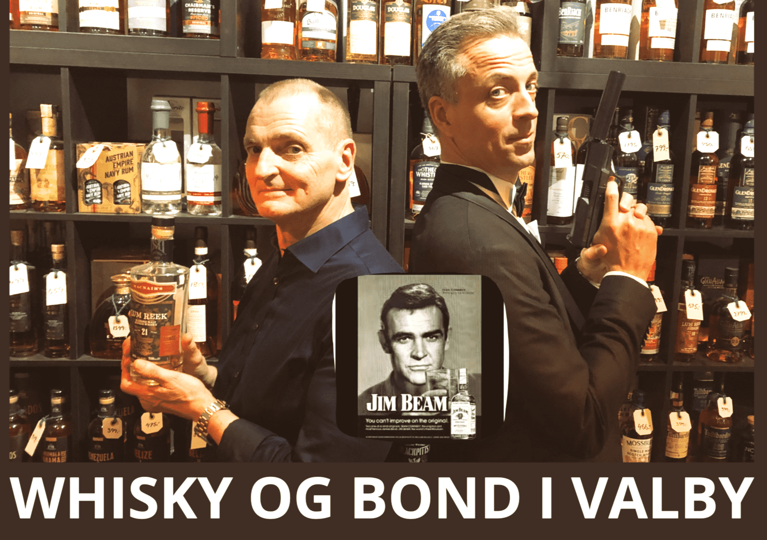Peter Kjær vin, Valby, James Bond, Whisky.