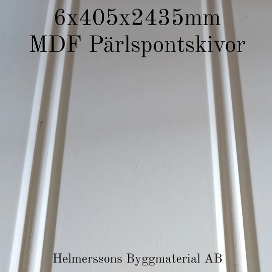 MDF Pärlspontskivor