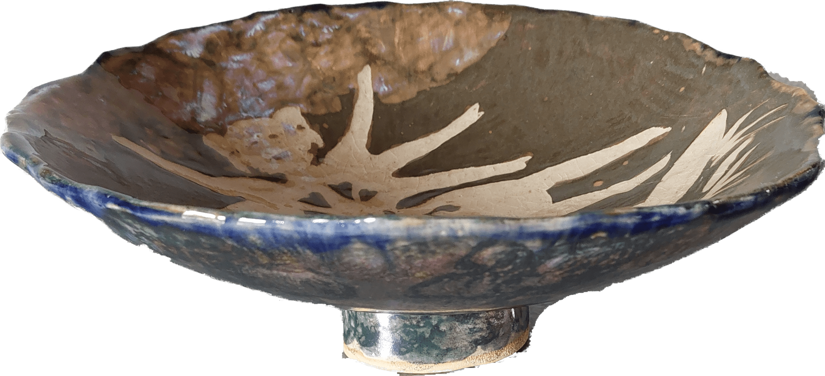 Stoneware with lustres