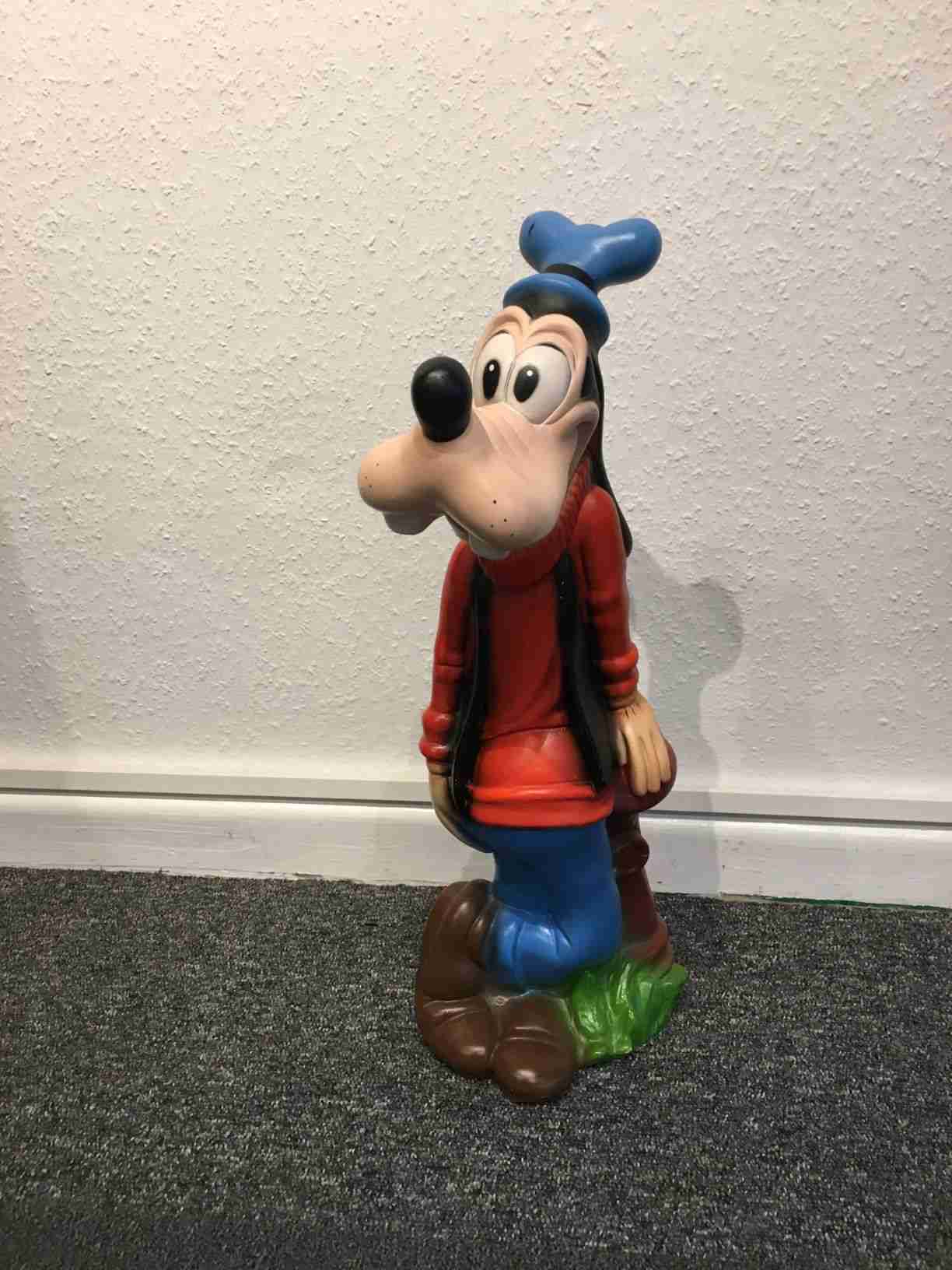 Original Disney figur - Fedtmule i super flot stand, 49 cm høj. Solgt