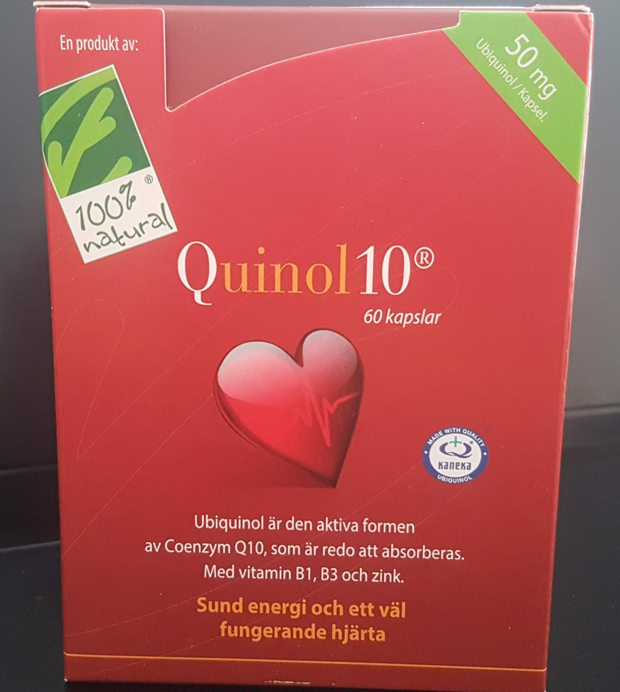 Quinol 10 (Ubiquinol), coenzym Q10