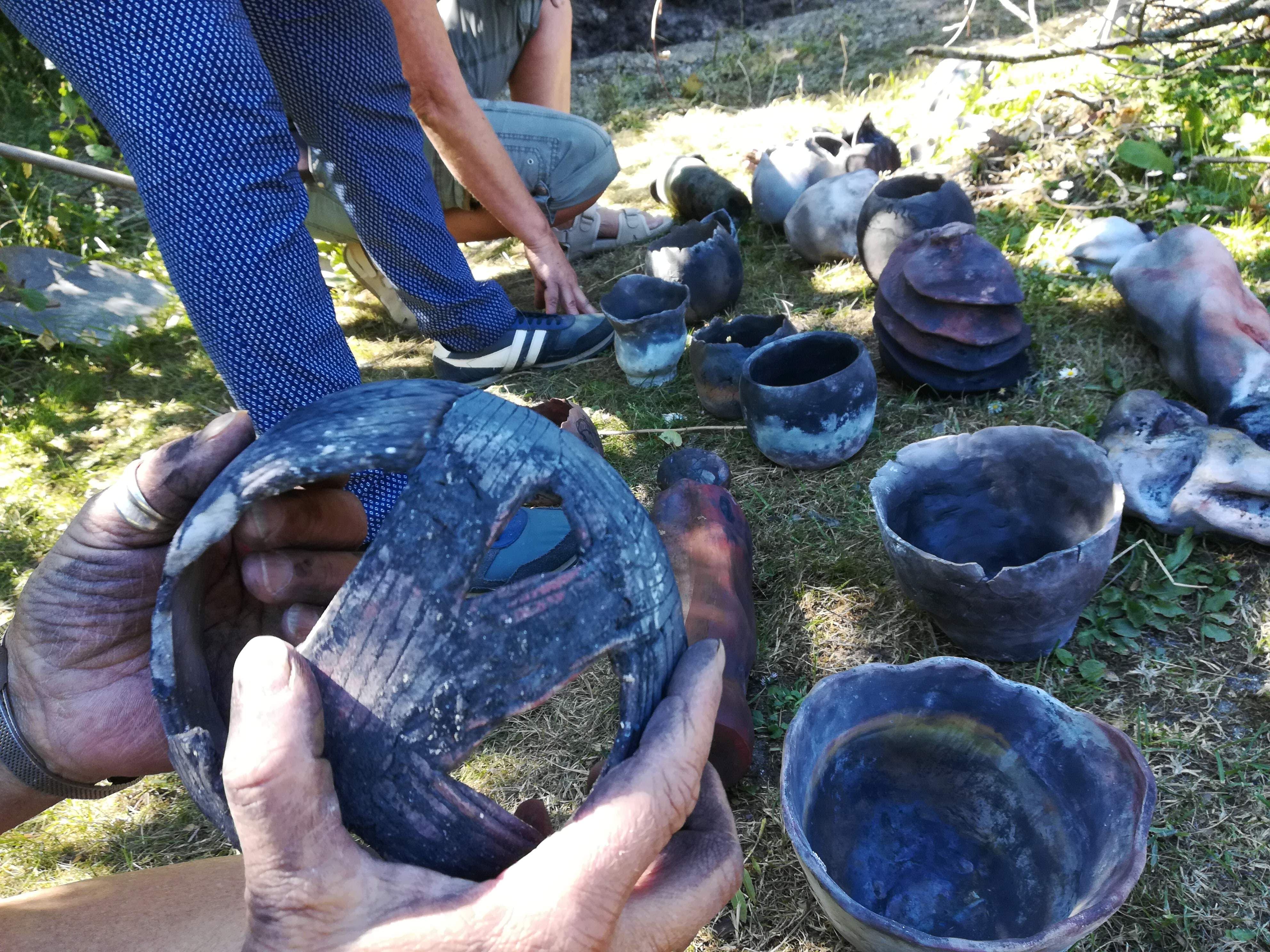 Keramikken ses og resultaterne drøftes.