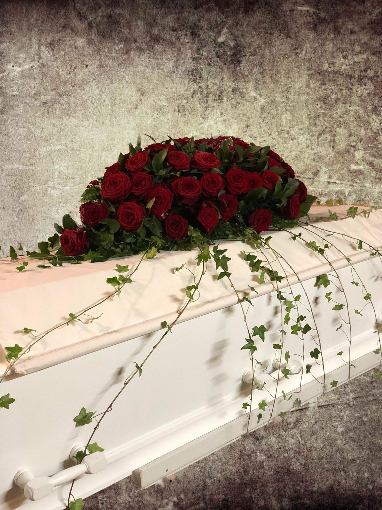 Blomster til begravelse og bisættelse
