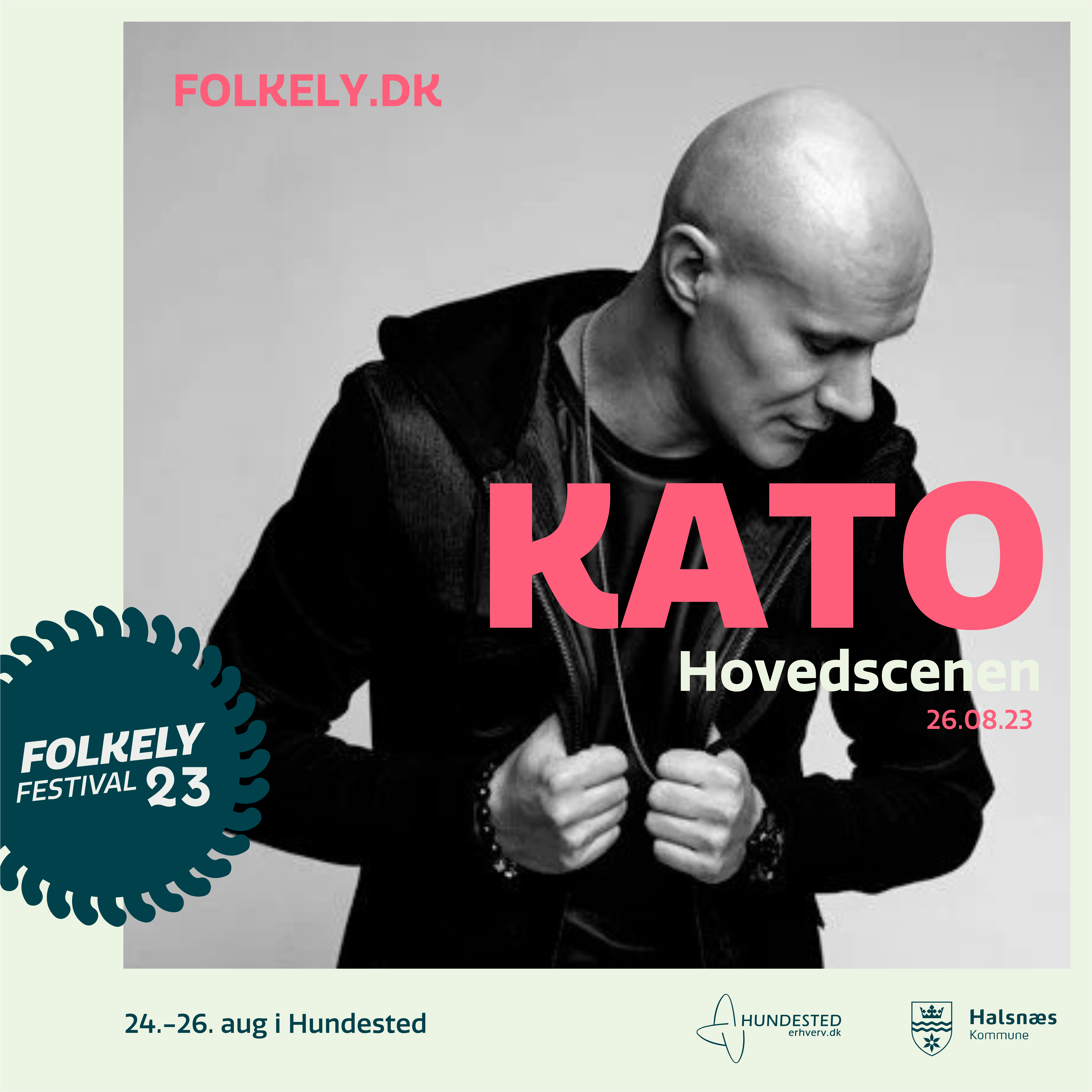 Kato Folkely Festival 2023, kato Folkely, Hundested, Kato live 2023, Koncerter i nordjsælland 2023