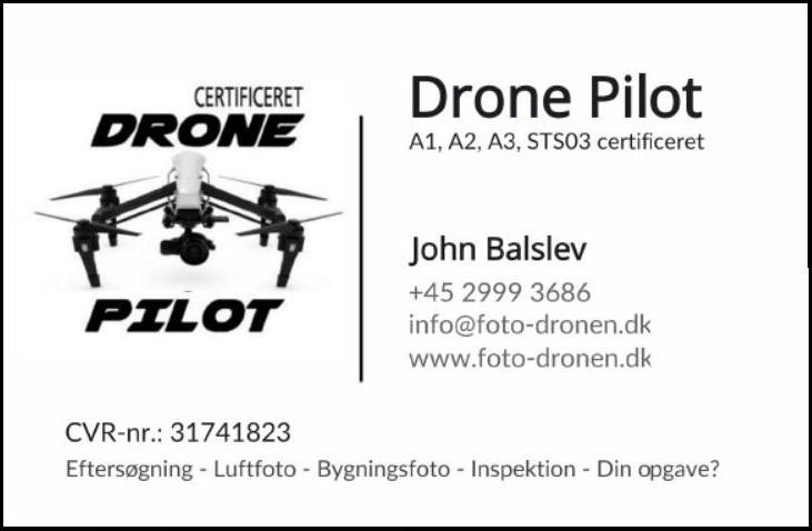 melodisk sy frugthave Priser - Certificeret Drone Pilot
