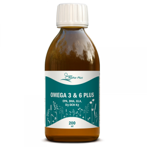 Omega 3 & 6 Plus, 200 ml, EPA, DHA, GLA, D3 OCH K2