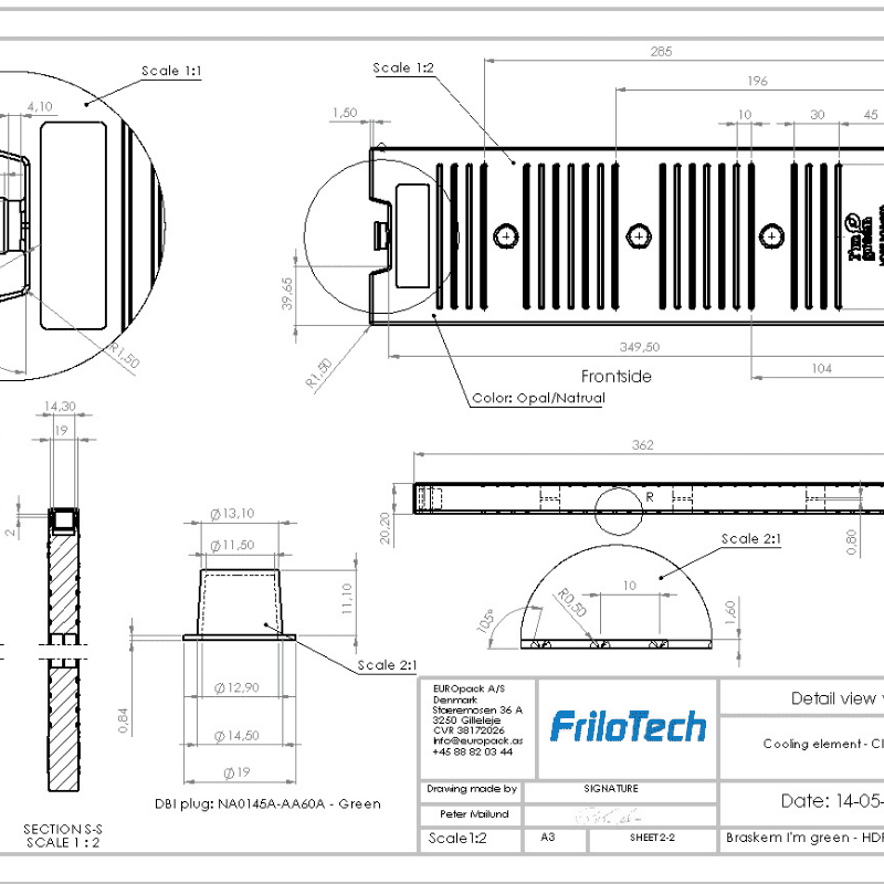 FriloTech 3D tegninger