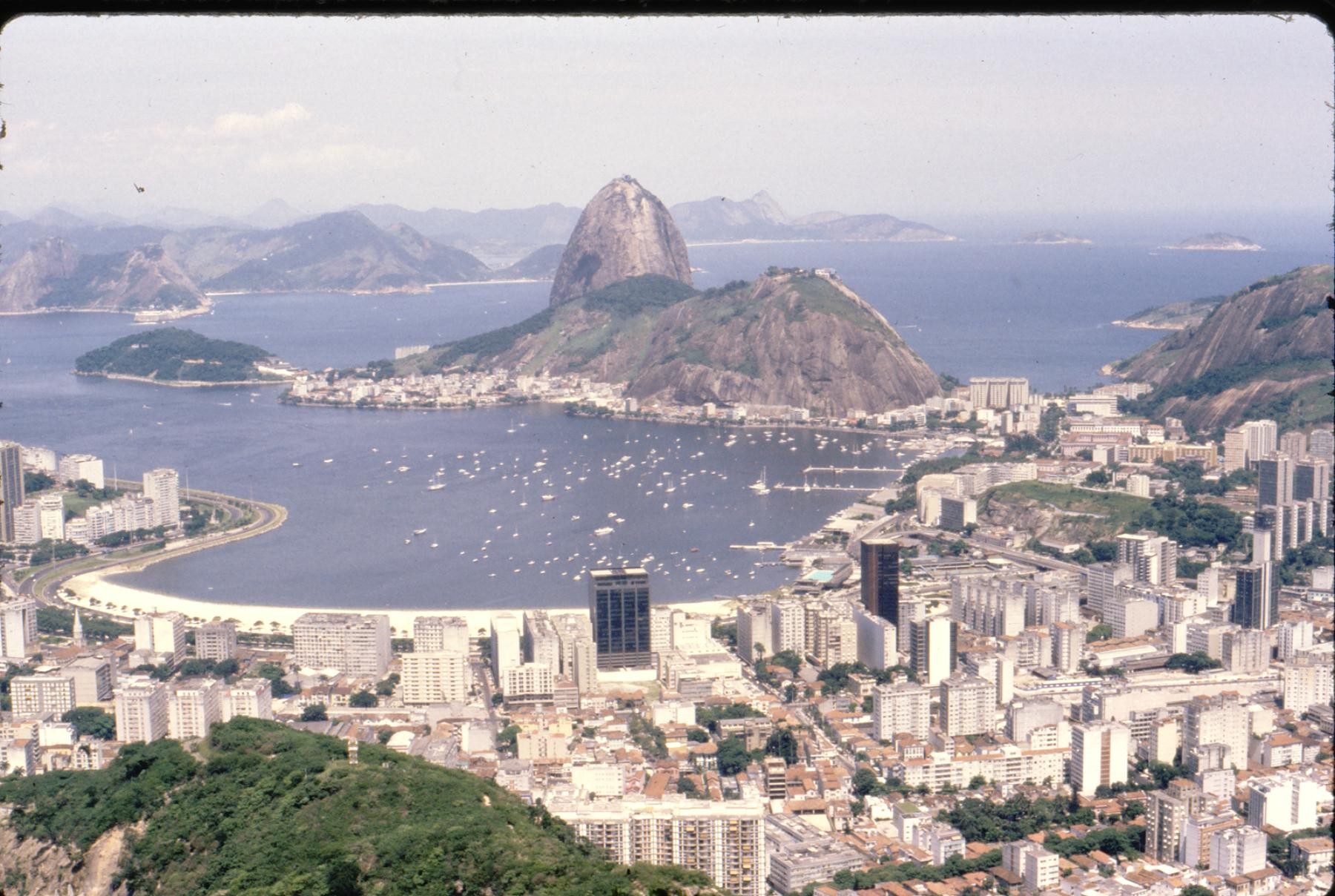 Udsigt fra Christus figuren i Rio