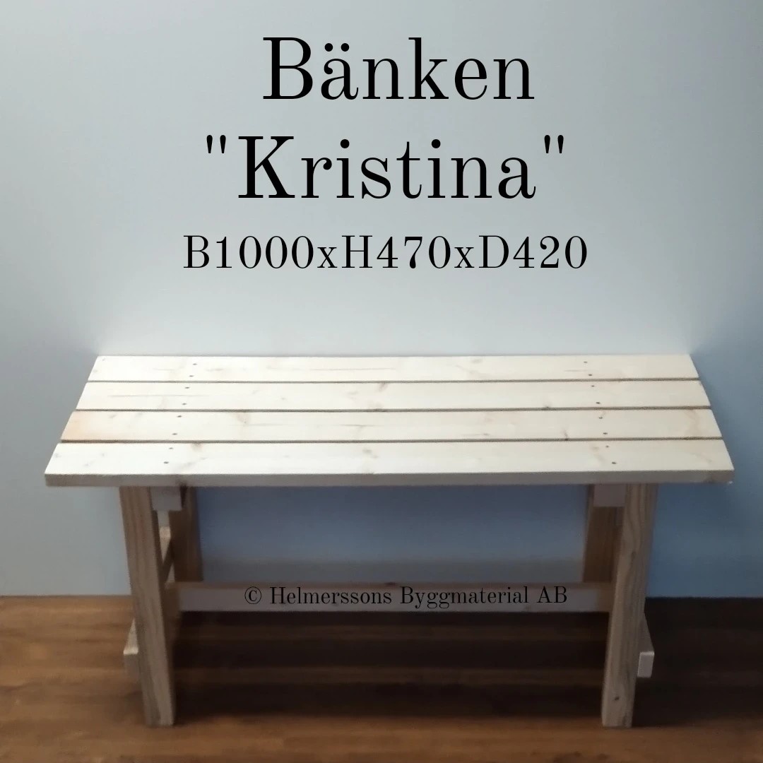 Bänk "Kristina"