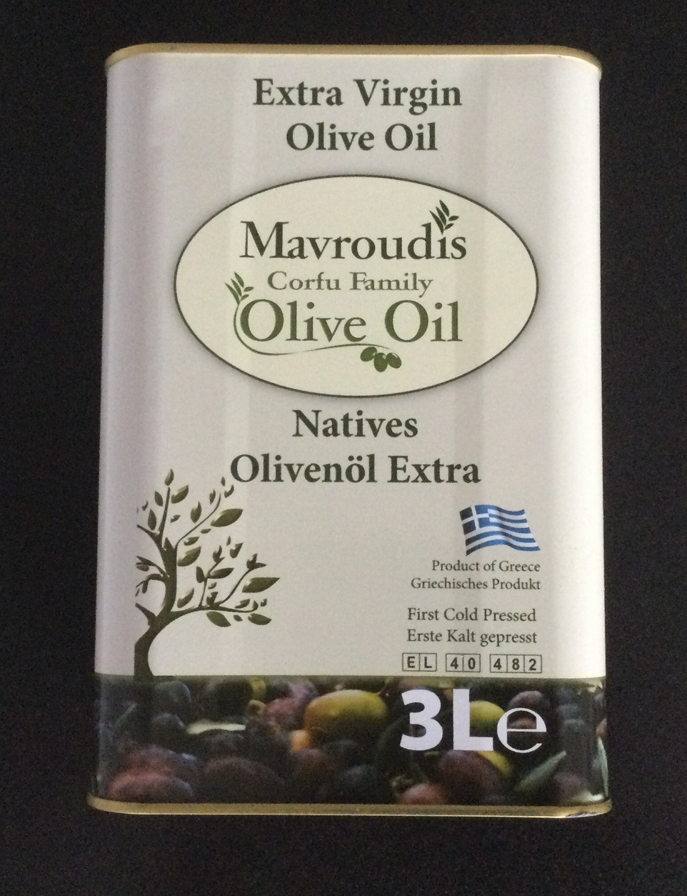 Extra Virgin Olive Oil 3L (Harvest 2020-2021)