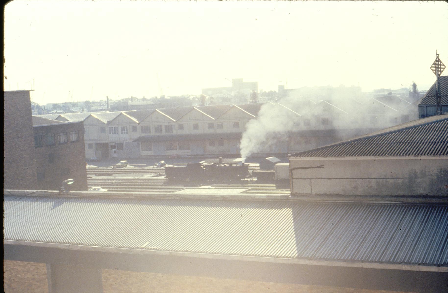 Damplokomotiv i Capetown 1981