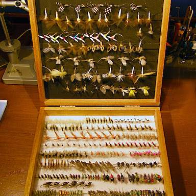 Fly Fishing Flies Display Case 