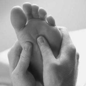 LaStone Terapi, fodmassage