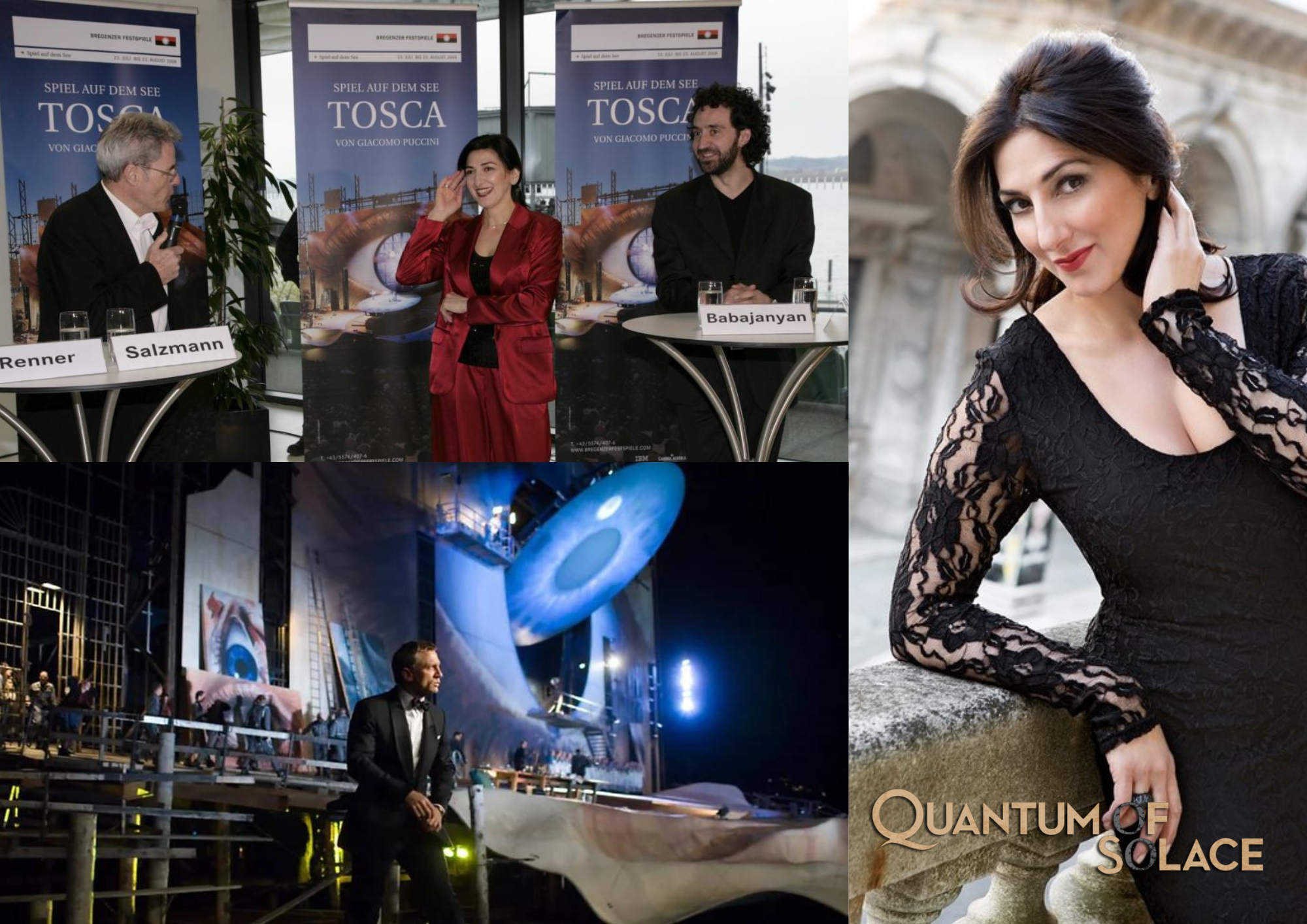 Bregenz festspiele. Quantum of solace. Karine Babajanyan.