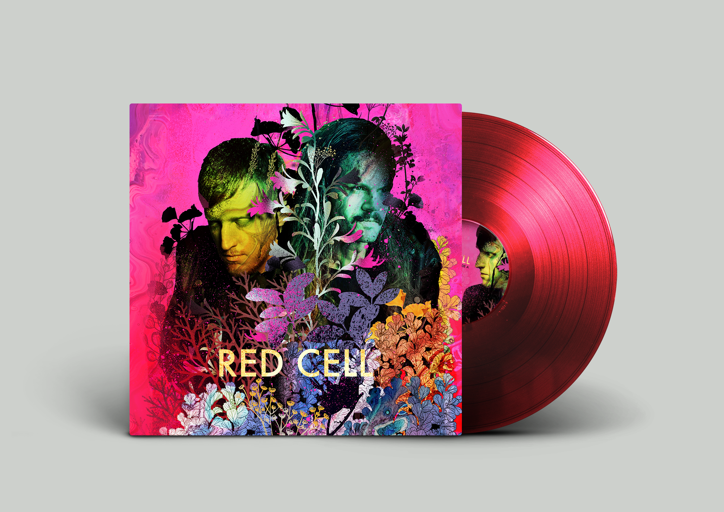 Buy Red Cell - Limited Transparent Red Vinyl
