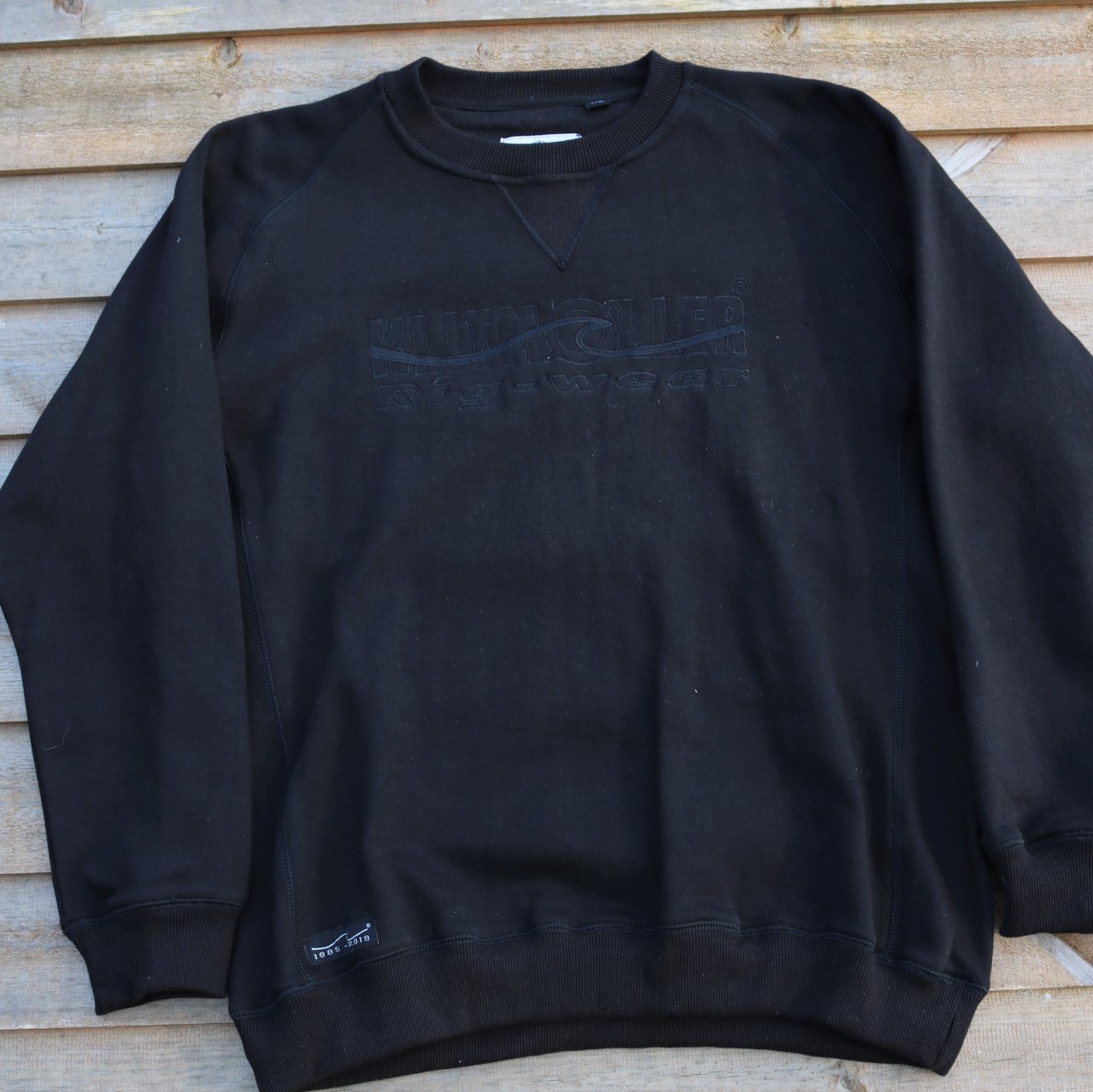 NEW Sweatshirt with chest logo embroidery