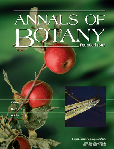 Cover of Annals of Botany 2017 by Ole Pedersenjpg