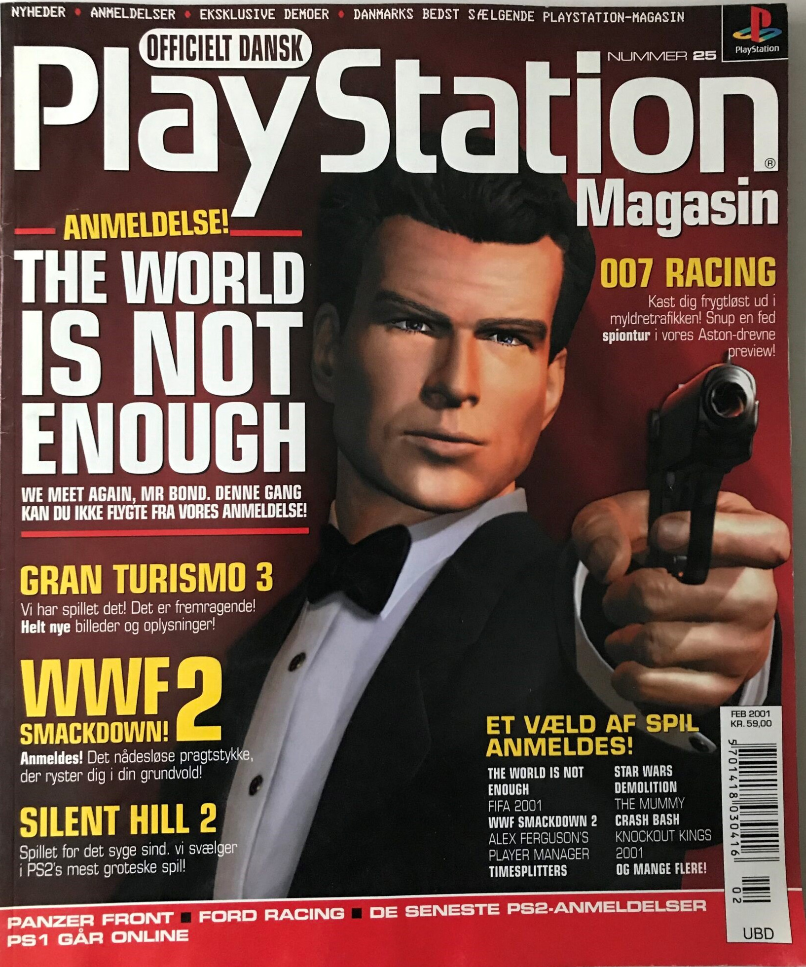 The World Is Not Enough, Playstation, FIFA 2001, Pierce Brosnan