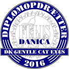 DK Gentle Cat Eyes er registreret medlem af Felis Danica under FIFe