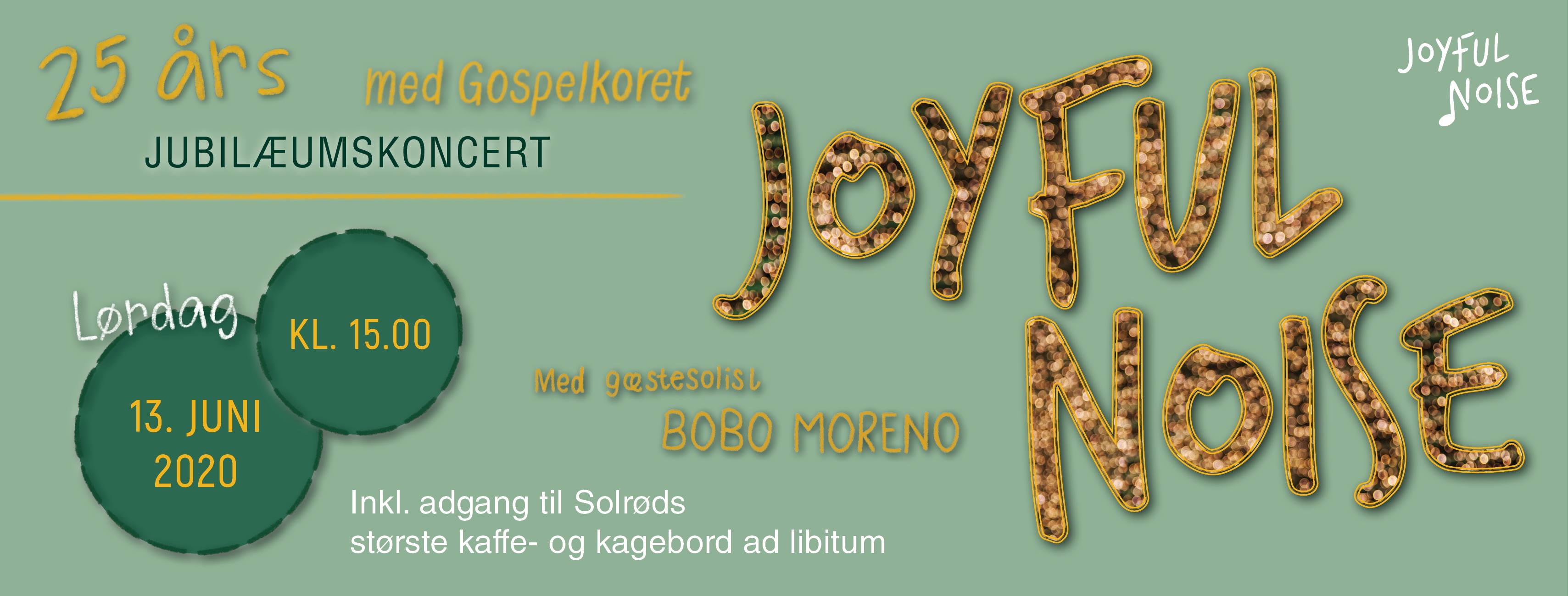 Joyful Noise 25 års jubilæumskoncert d. 13. juni 2020
