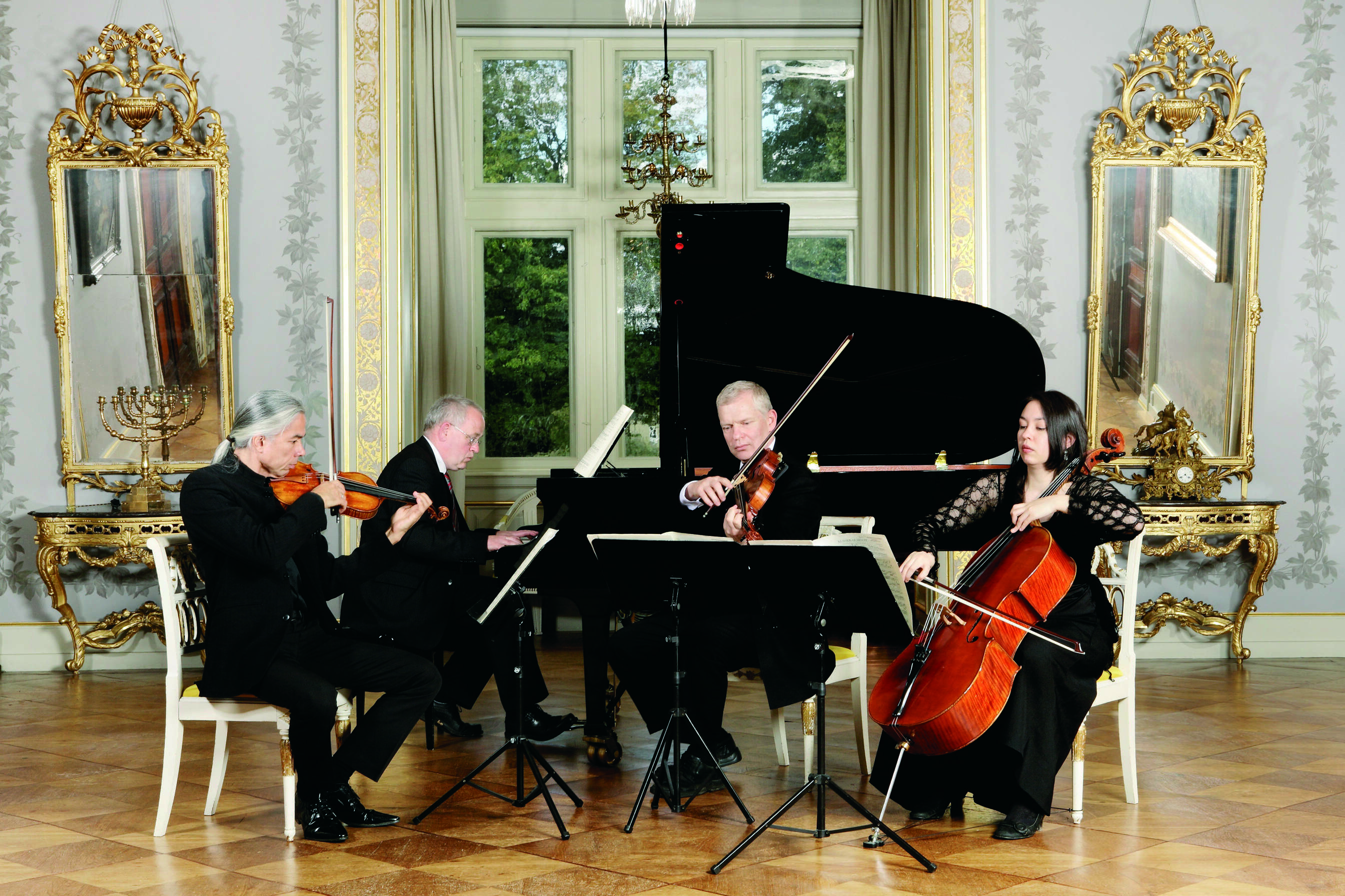 Klaverkvartet fra Ensemble Storstrøm